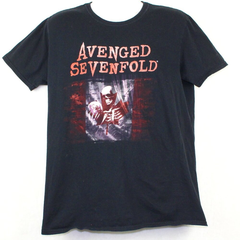 Avenged Sevenfold Canada Concert T-Shirt Mens Large